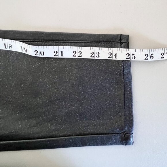 Rebecca Minkoff 10P Black Metallic Sparkly Petite Length Skinny Jeans NWOT's - Picture 15 of 16